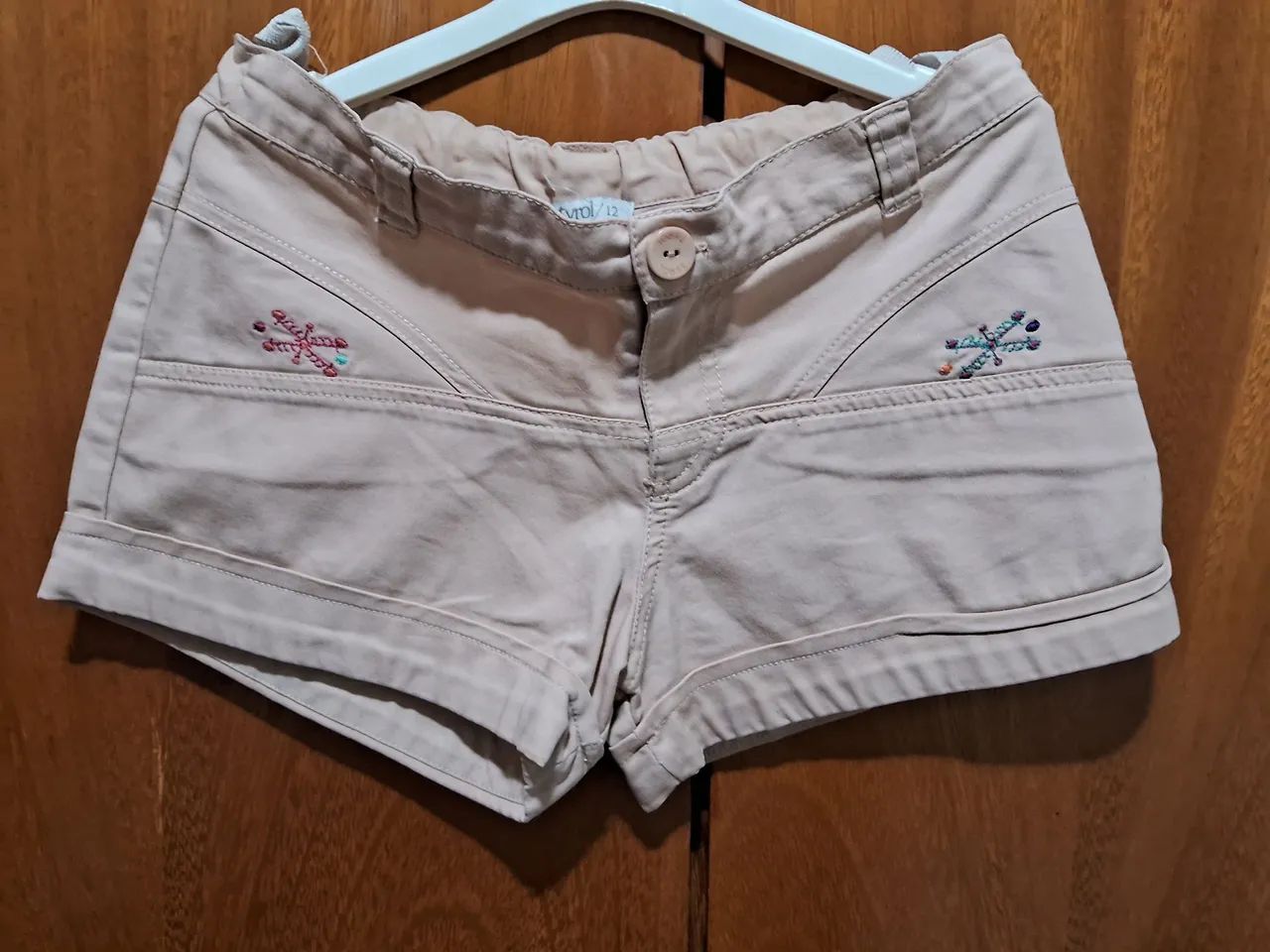 Short Infantil Tyrol - Tamanho 12 Anos