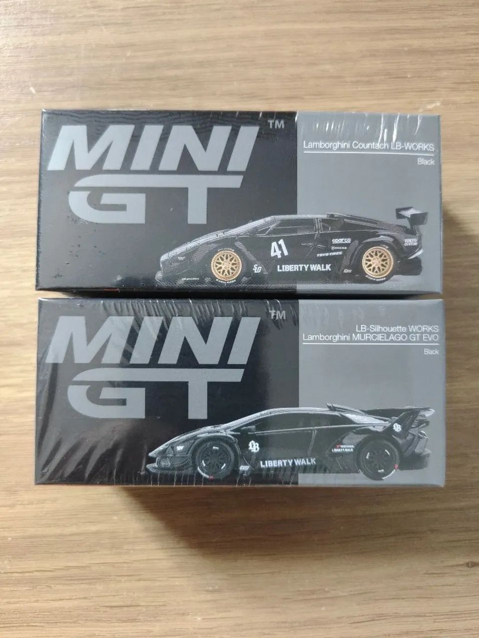 Míni GT Lamborghini huracan e countach lbwk lacradas - Hobbies e