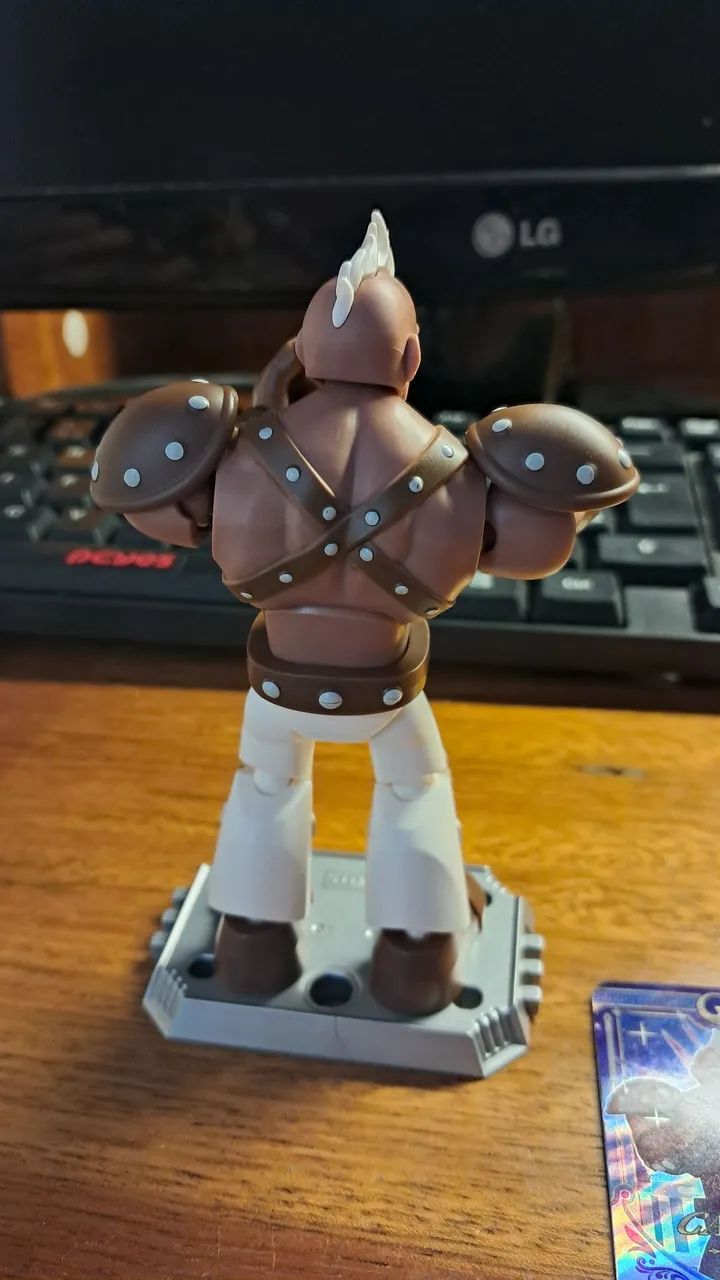 Blokees Boneco Cavaleiros do Zodíaco Cassius figure action - Foto 4