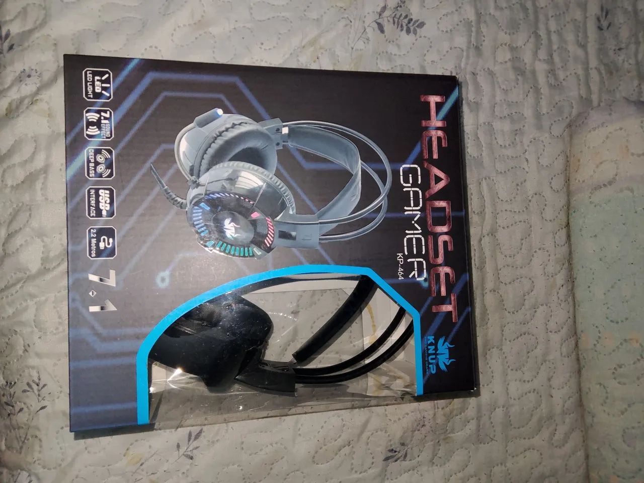 Headset Gamer KNUP KP-464 - Novo