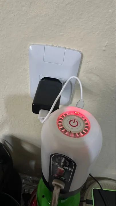 Chopeira Elétrica Portátil Recarregável   - Foto 4