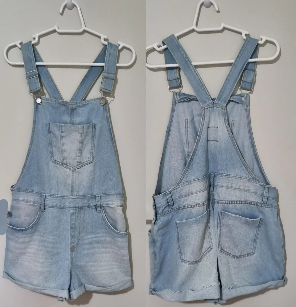 Macacão Jeans Feminino