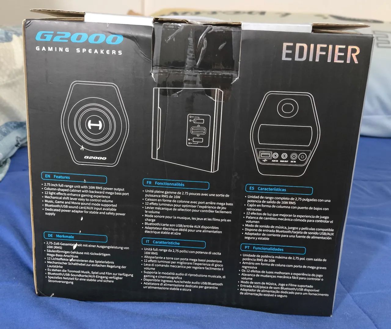Caixa de Som Gamer Edifier G2000 - Bluetooth - Foto 4