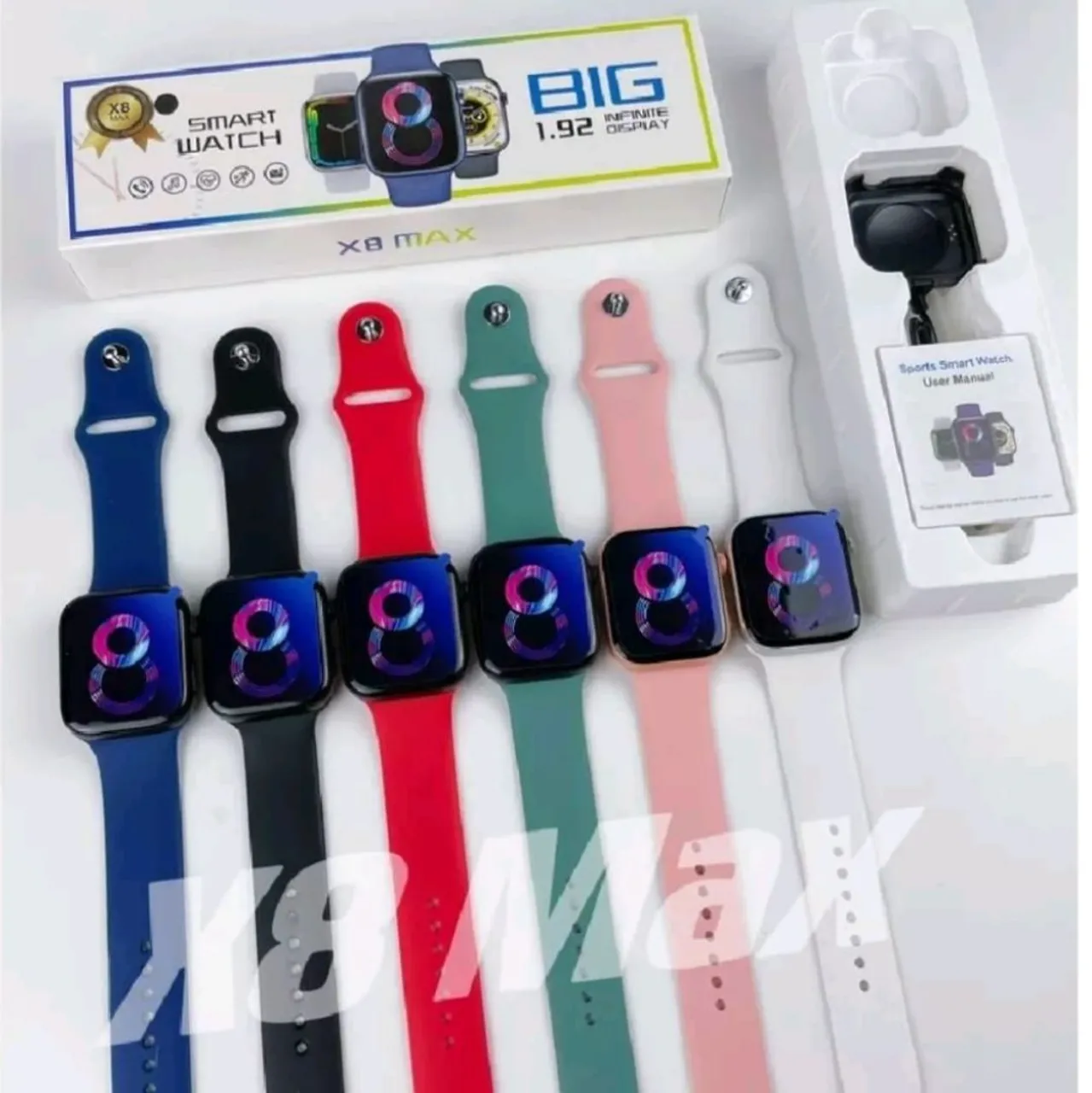 Smartwatch X8 Max - Diversas Cores