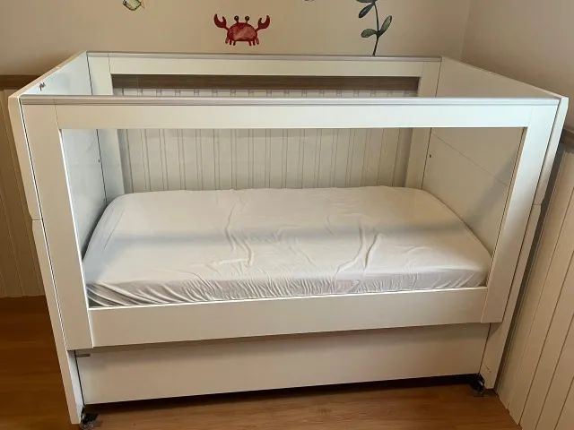Berço Mini Cama Lateral em Policarbonato Divicar - Foto 6