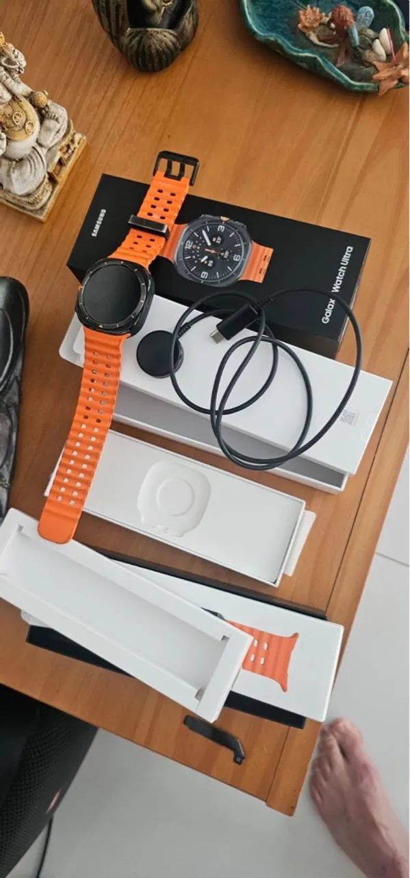 Smartwatch Samsung com tela colorida - Foto 6