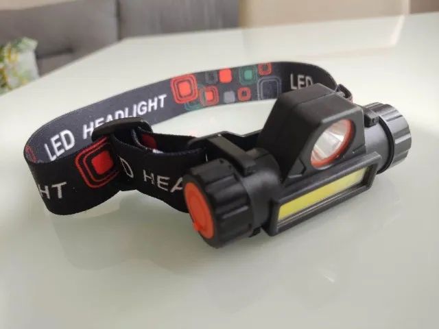 (Nova) Lanterna de Cabeça LED Lintian Lt-8515 Recarregável - Foto 4