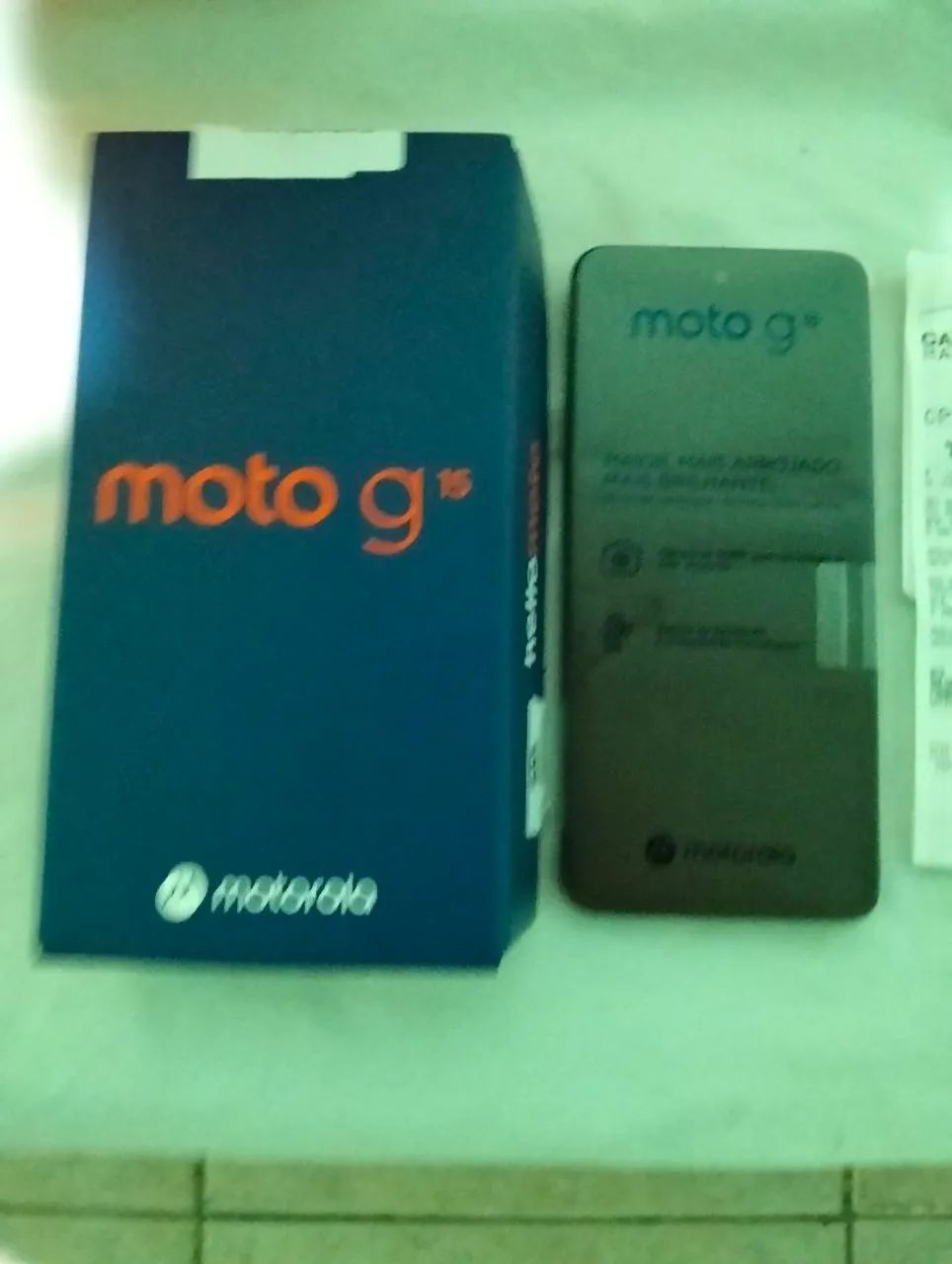 Um celular ? novo na caixa ? com nota fiscal  - Foto 3