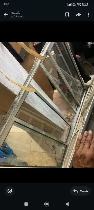 Janelas de Alumínio Usadas