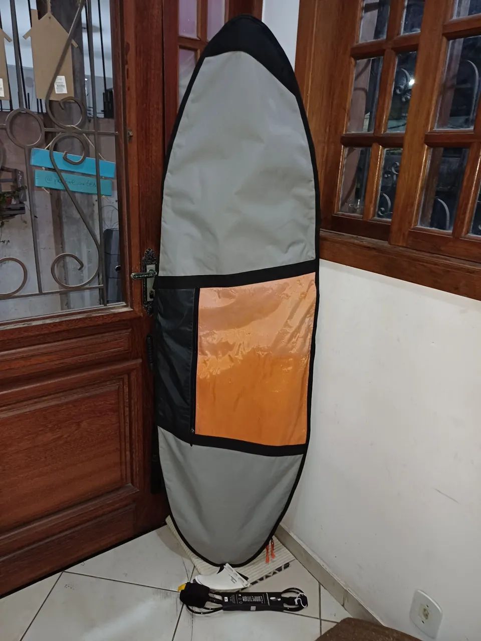Prancha de Kite Surfe Cabrinha 5.10 Bamboo Sanduich completa - Foto 5