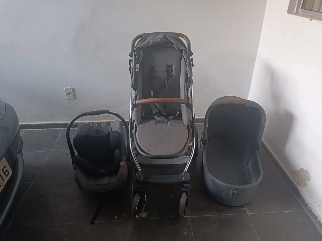 Kit carrinho de bebê COMO 4