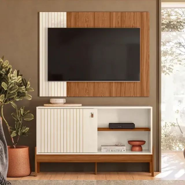 sala rack com painel 