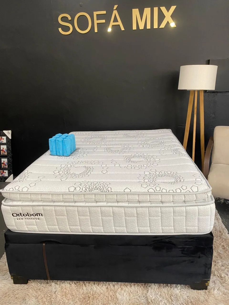 Cama casal Ortobom molas ensacadas 