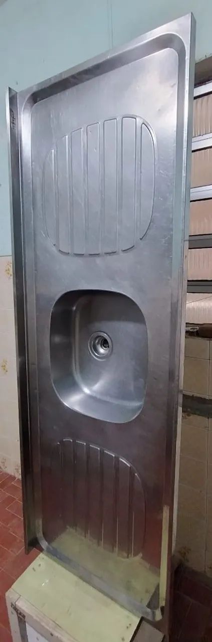 Cuba de Aço Inox para Cozinha 1500x535 - Foto 3