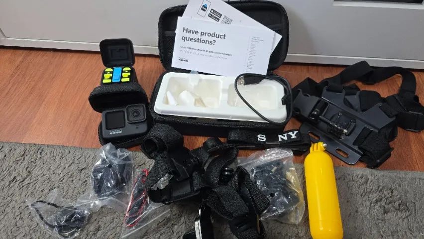 Câmera GoPro Hero 9 + kit baterias + acessórios - Foto 3