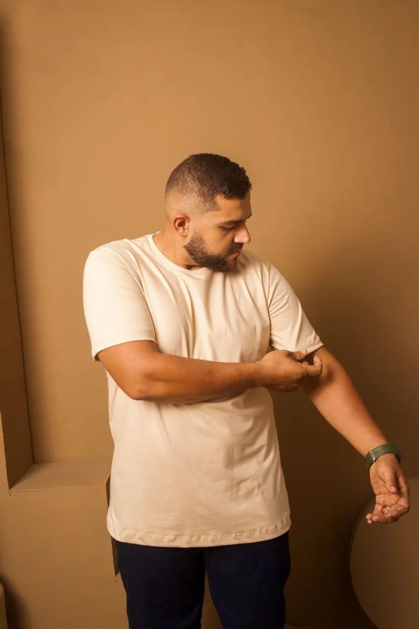 Camiseta masculina Plus G1 ou G3 - Foto 3