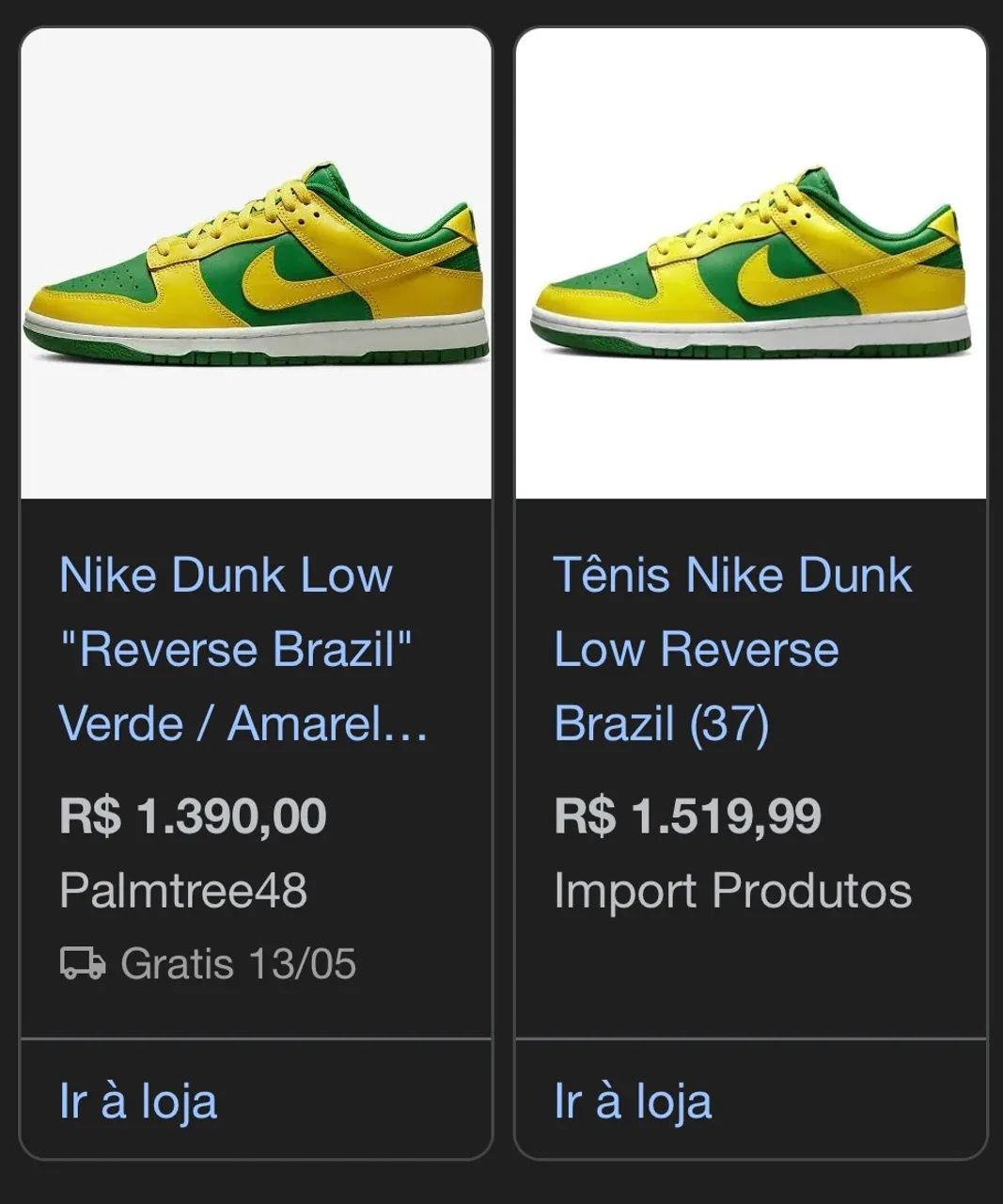 Tênis Nike Dunk Low "Reverse Brazil" - Foto 3