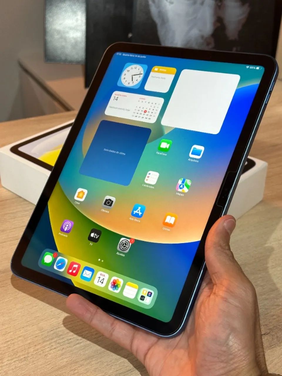 Apple iPad 10 ブルー　６４ｇｂ Apple iPad 10 de 10,9 polegadas (64GB + Wi-Fi) – Azul - GK