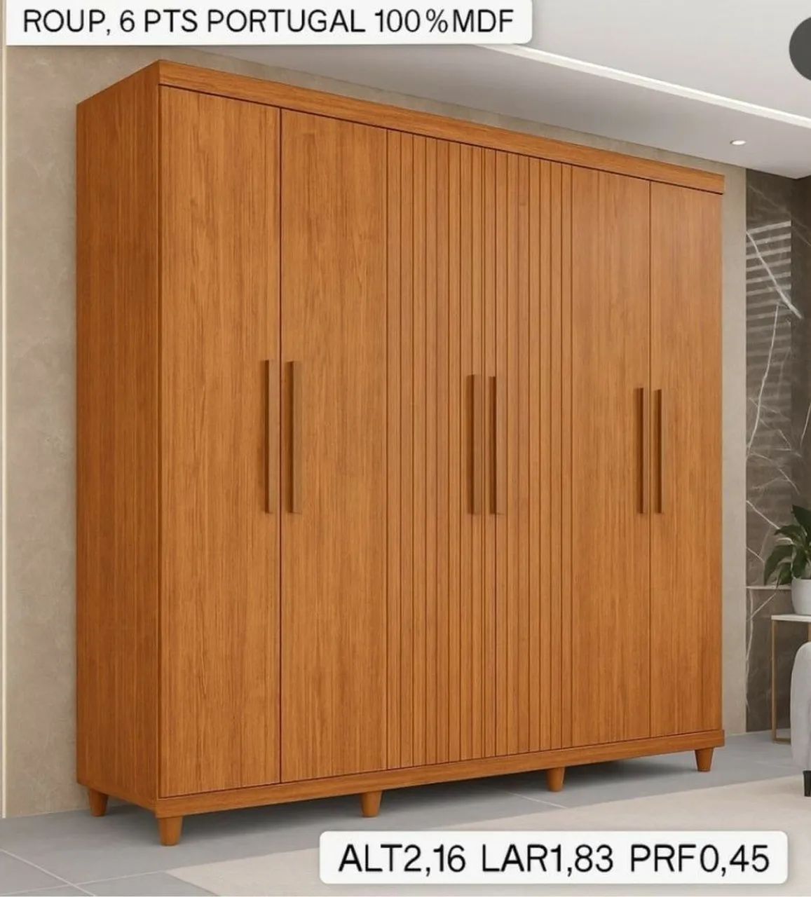 Guarda-Roupa Moderno com Design Elegante - Foto 2
