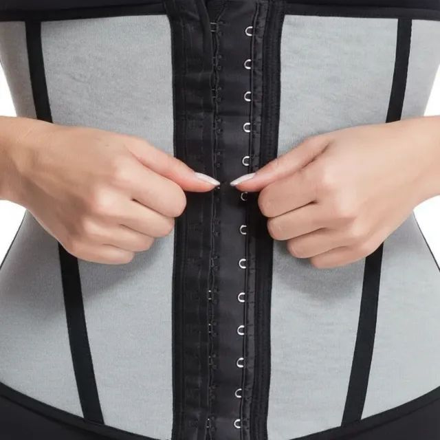 Cinta Modeladora Abdominal Waist Trainer Academia Esbelt - Foto 4