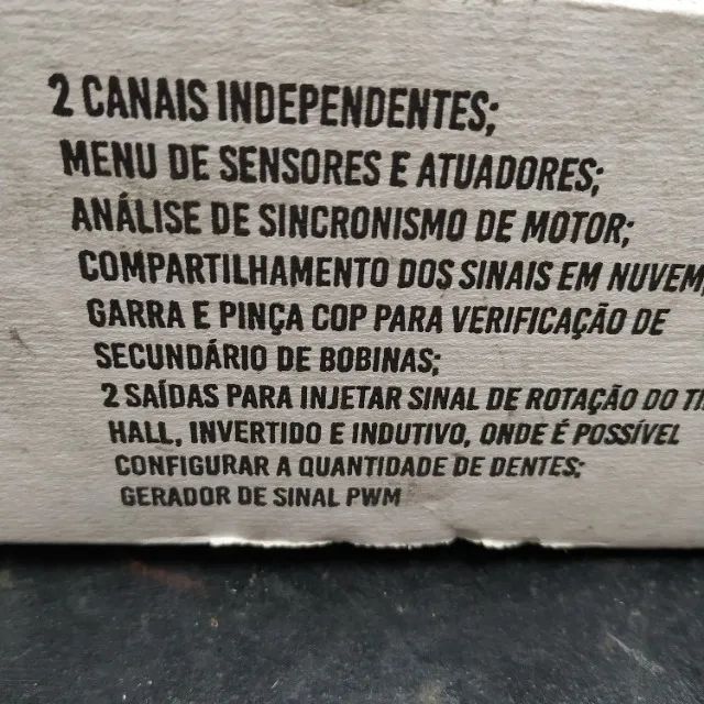 Osciloscópio 2 Canais + Transdutor New Tecnoscopio Sem Frete - Foto 3