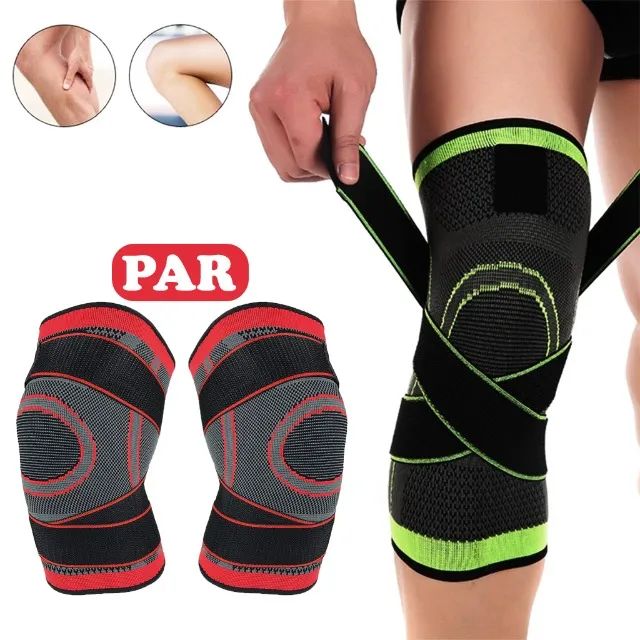 Kit 2 Joelheira Compressão Articulada Proteção Ortopédica - Foto 6