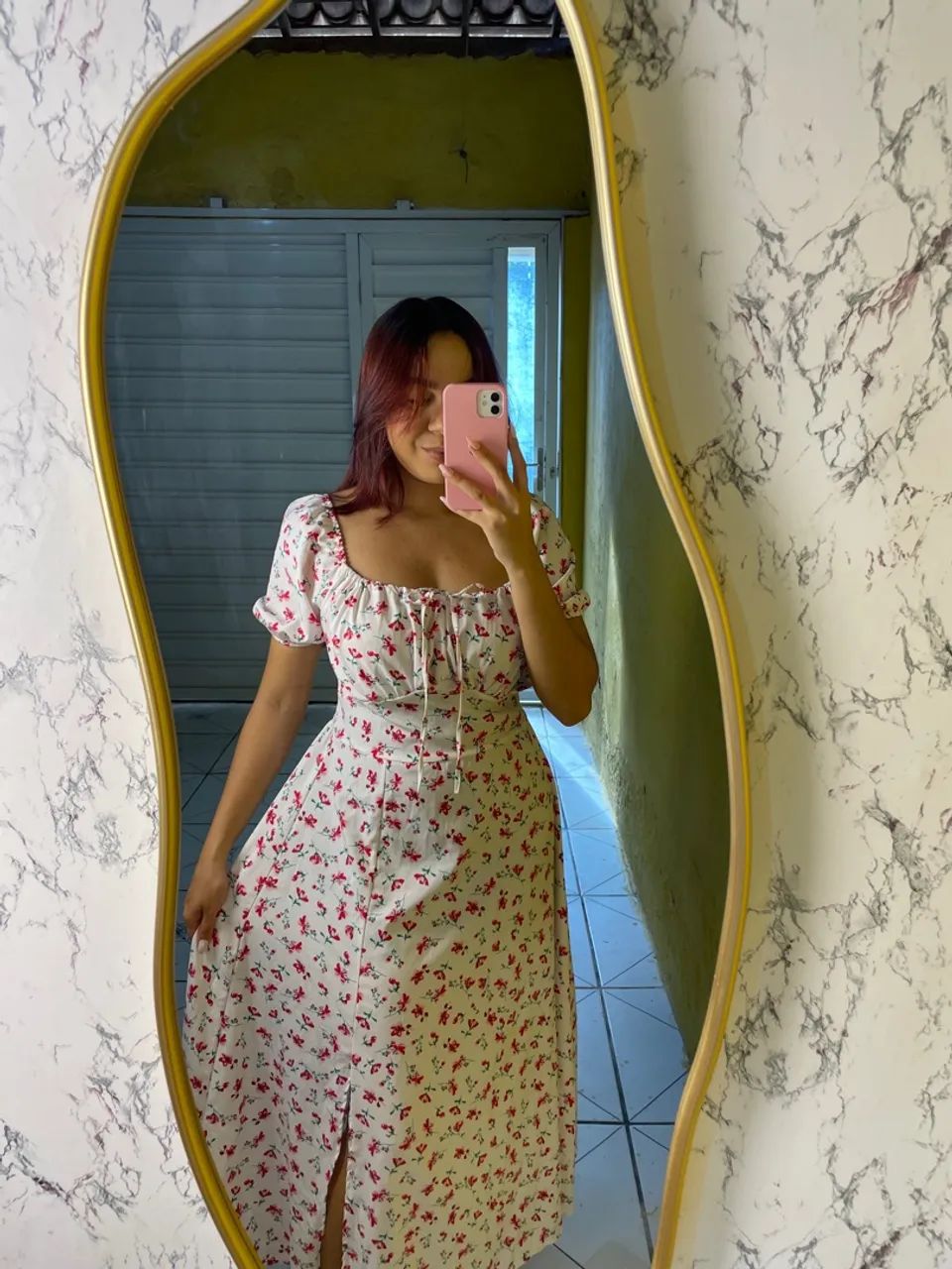 Vestido camponesa florido - Foto 2
