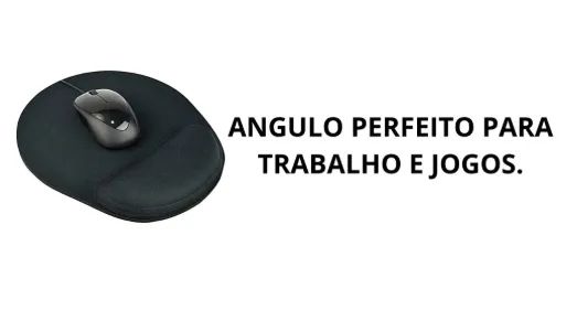 Mousepad ergonômico gamer com apoio de punho - Foto 3