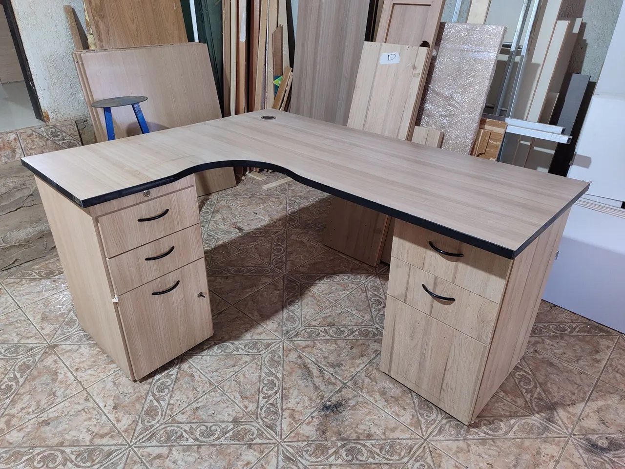 Mesa em L mesa para computador escrivaninha mesa home office