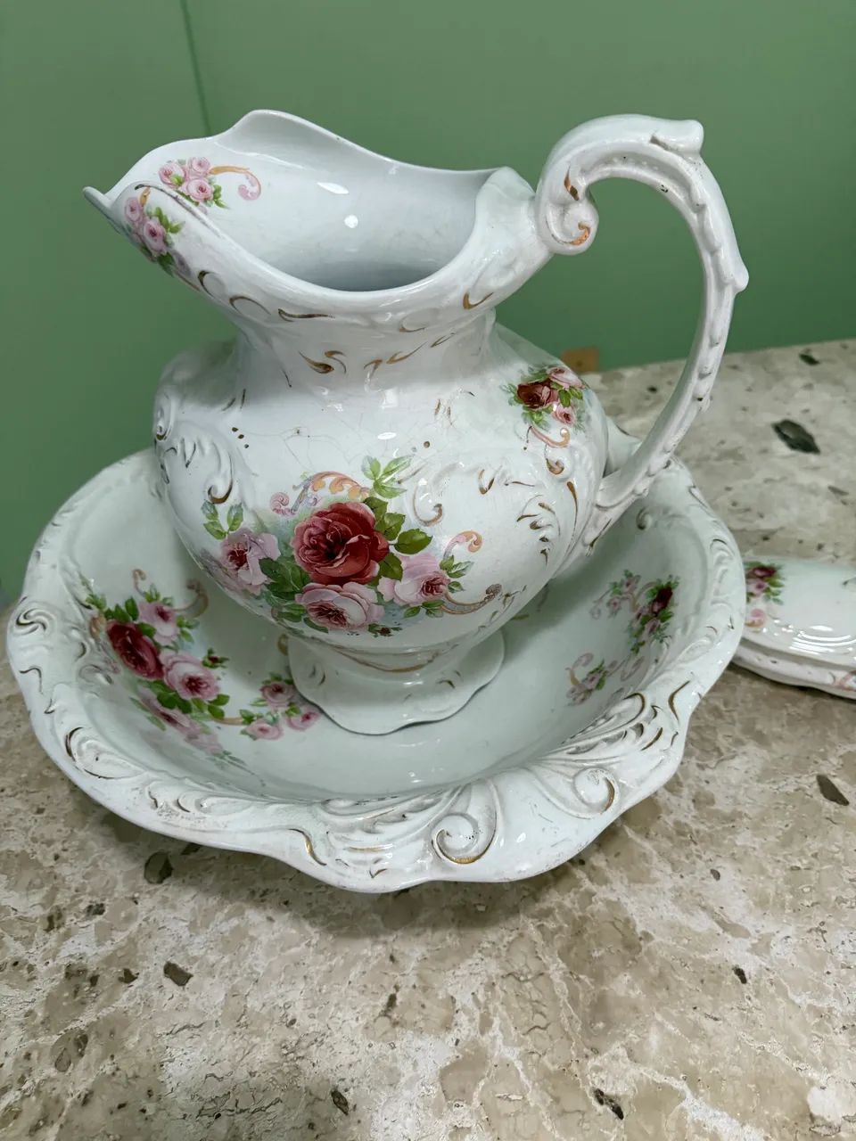 Lindo conjunto para decoração, colecionador peça antiga - Foto 3