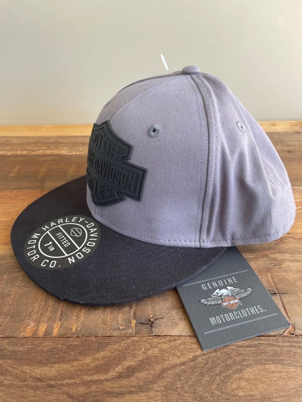 Boné Harley-Davidson Aba Reta 7 1/8 - Foto 2
