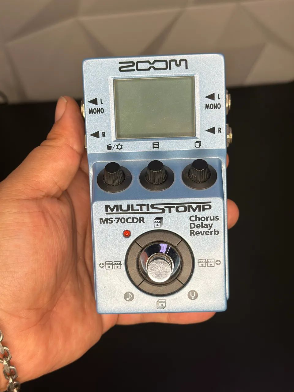 Zoom MS-70CDR Pedal para Guitarra Multi-efeitos Stompbox