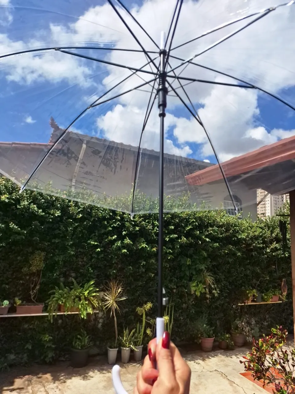 Guarda Chuvas Transparente 92cm