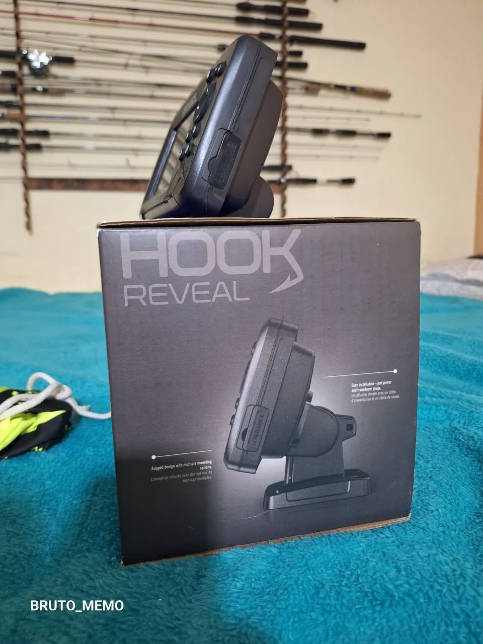 Sonda de pesca Lowrance Hook Reveal sonda slitshot. Em ótimo estado usado apenas 4x - Foto 2