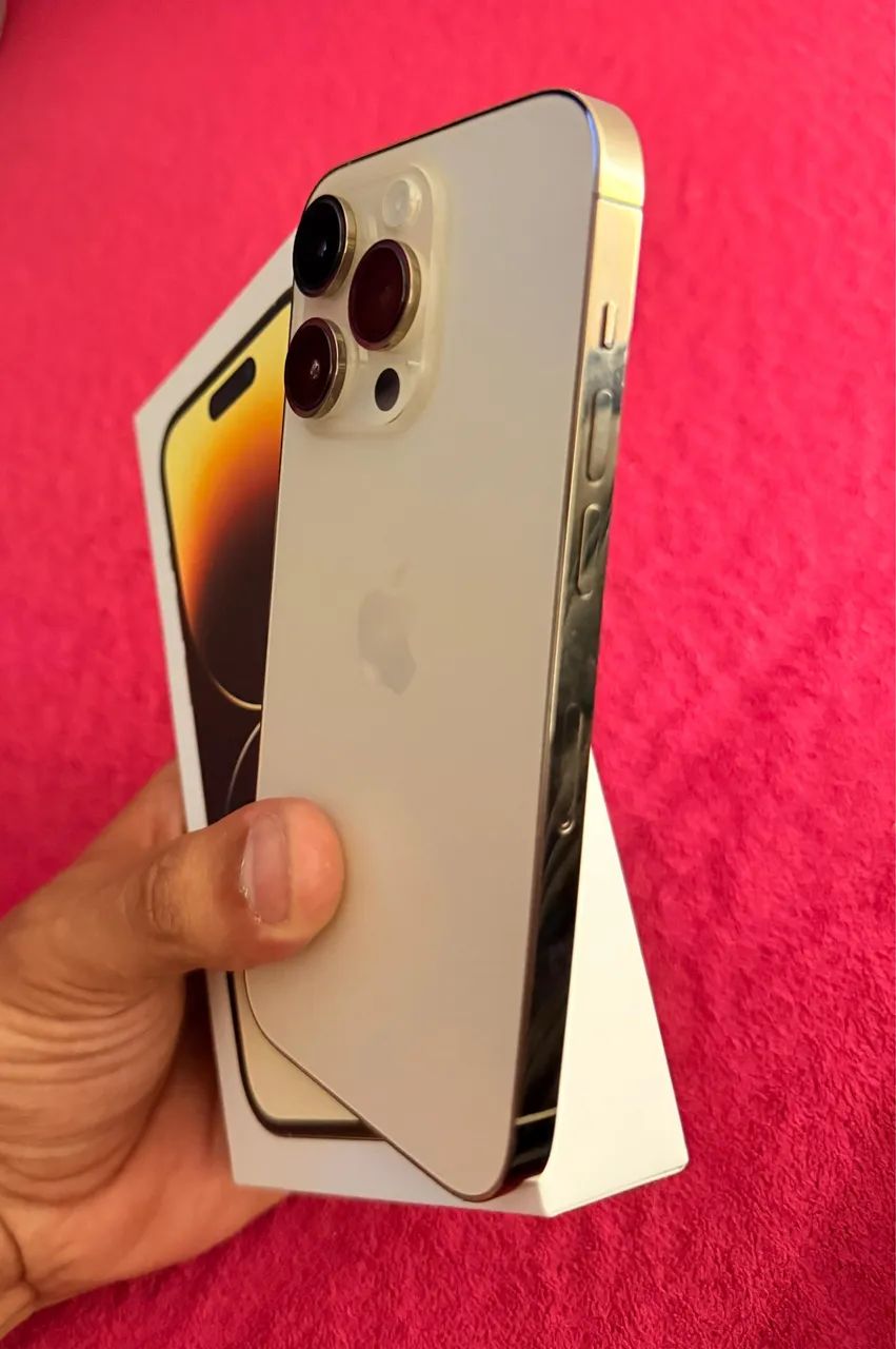 iPhone 14 Pro Gold - Foto 3