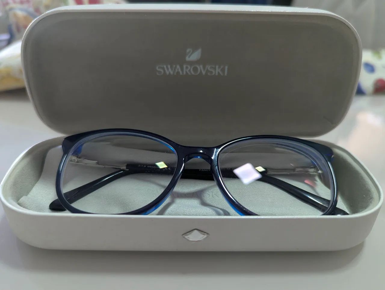 Armação Swarovski Azul - Foto 3