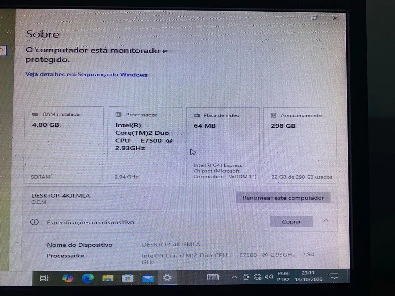 Computador de Mesa  - Foto 3