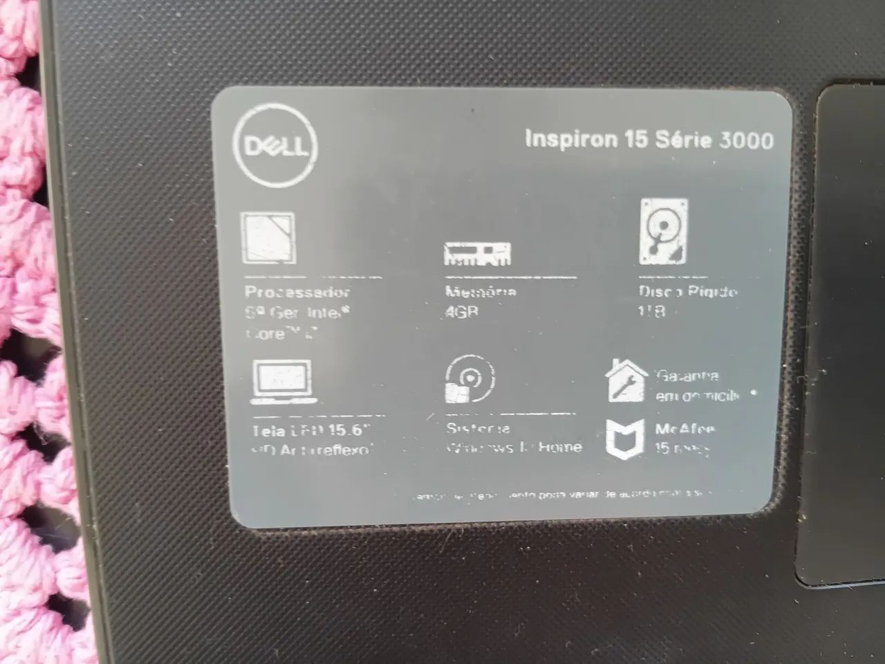 Notebook Dell inspiron 15-3567, core i5 - Foto 3