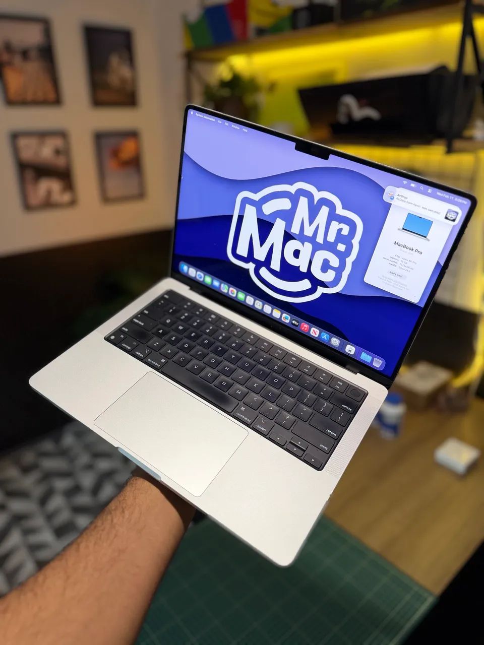 MacBook M1 Pro 14 polegadas 16GB de ram e 512GB de SSD A2442 - usado - Foto 4