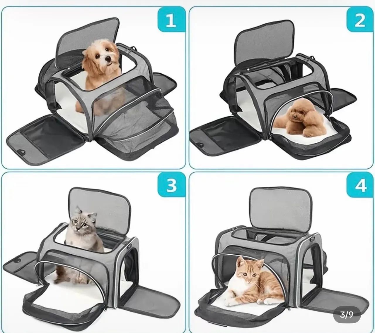 Bolsa de transporte pet - Foto 4