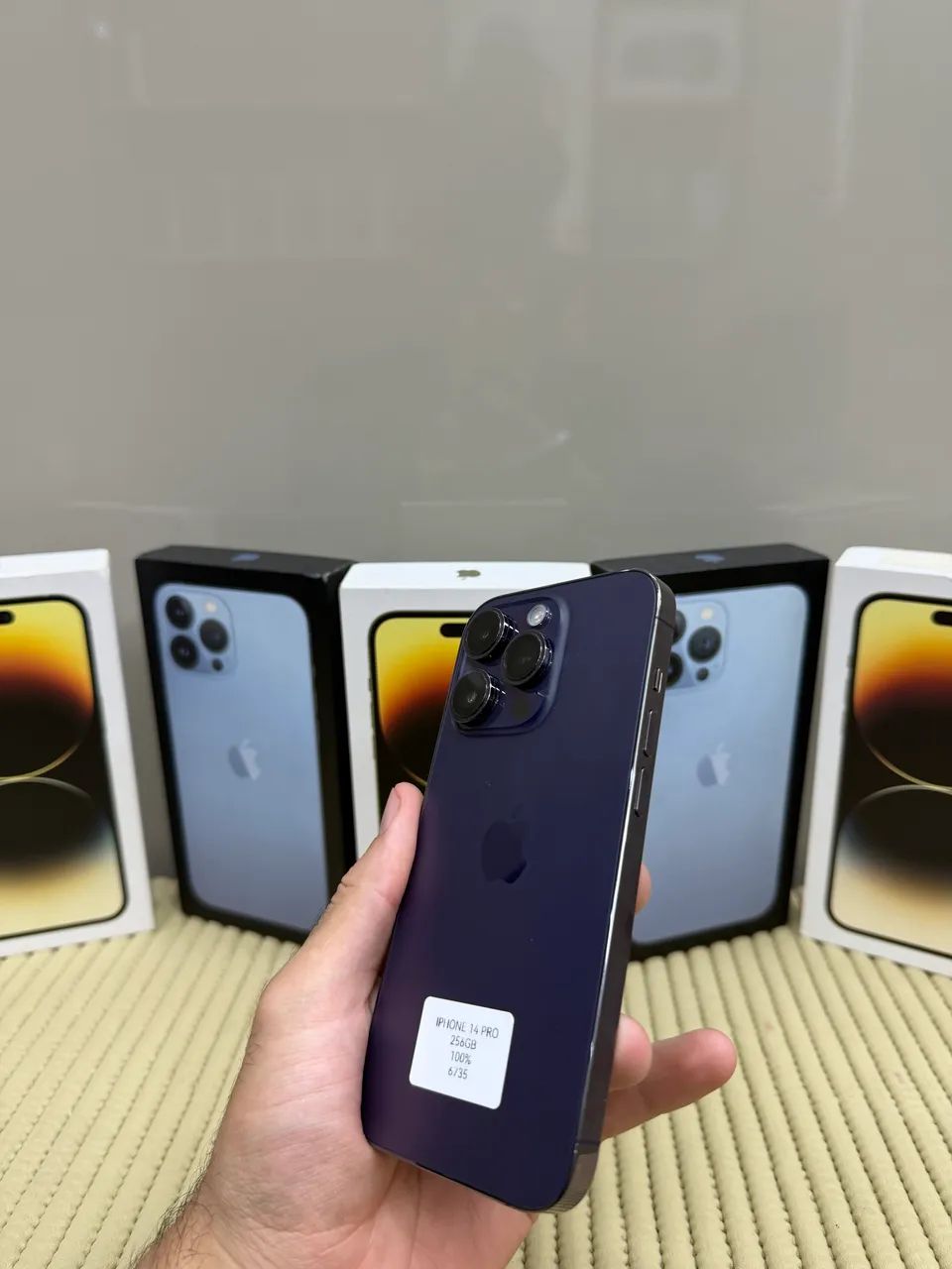 IPHONE 14 PRO 256GB ROXO SEMI NOVO PEÇA EXCLUSIVA PROMOÇÃO ID