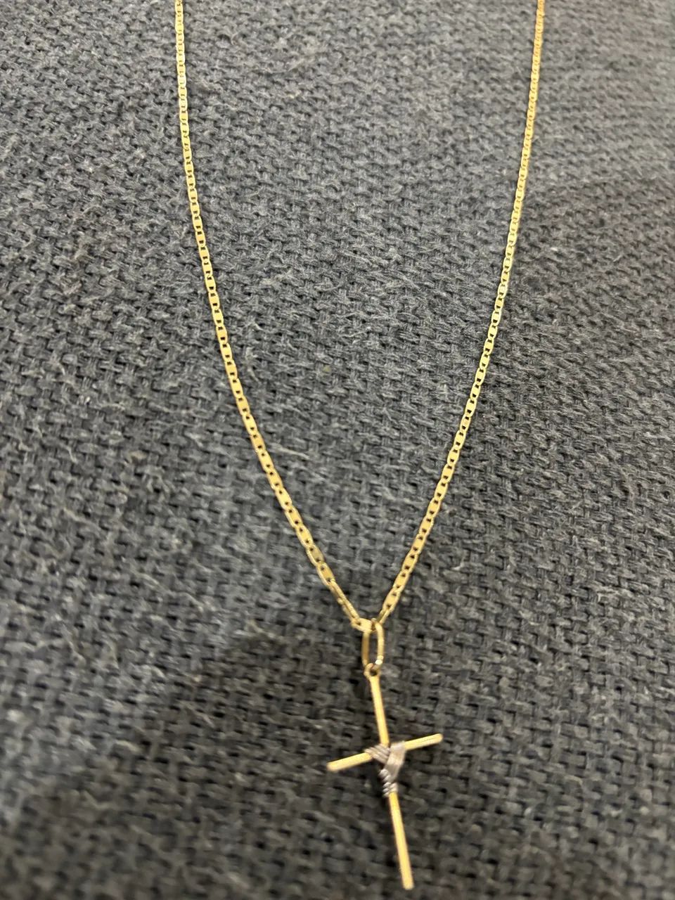 Cordão ouro piastrinie 4g  - Foto 2