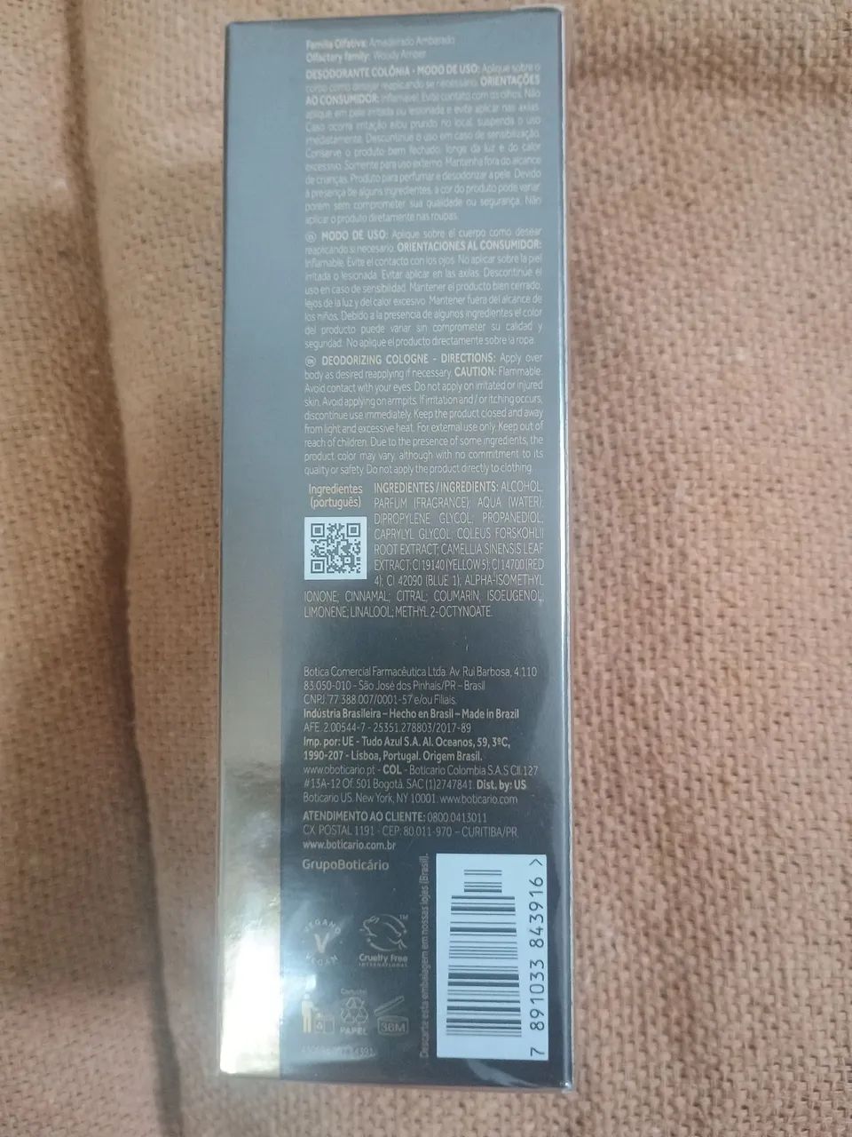 Malbec Gold 100 ml de O Boticário  - Foto 3