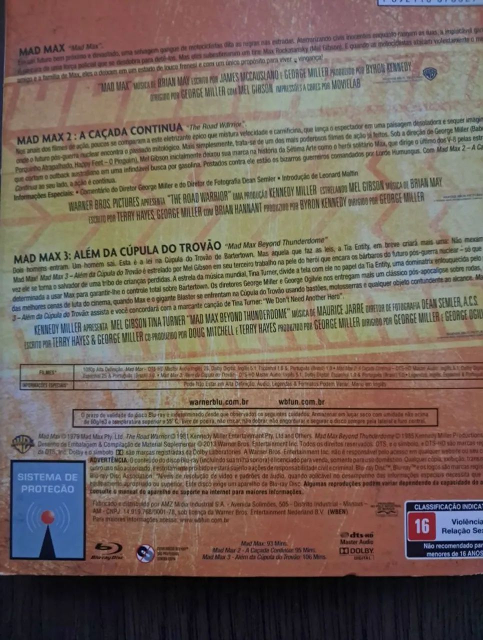 Blu-ray Mad Max Trilogia  - Foto 2