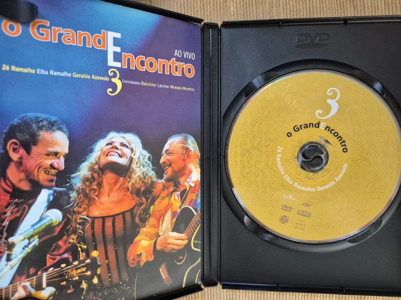 Box CD e DVD - O Grande Encontro - Zé Ramalho / Elba Ramalho