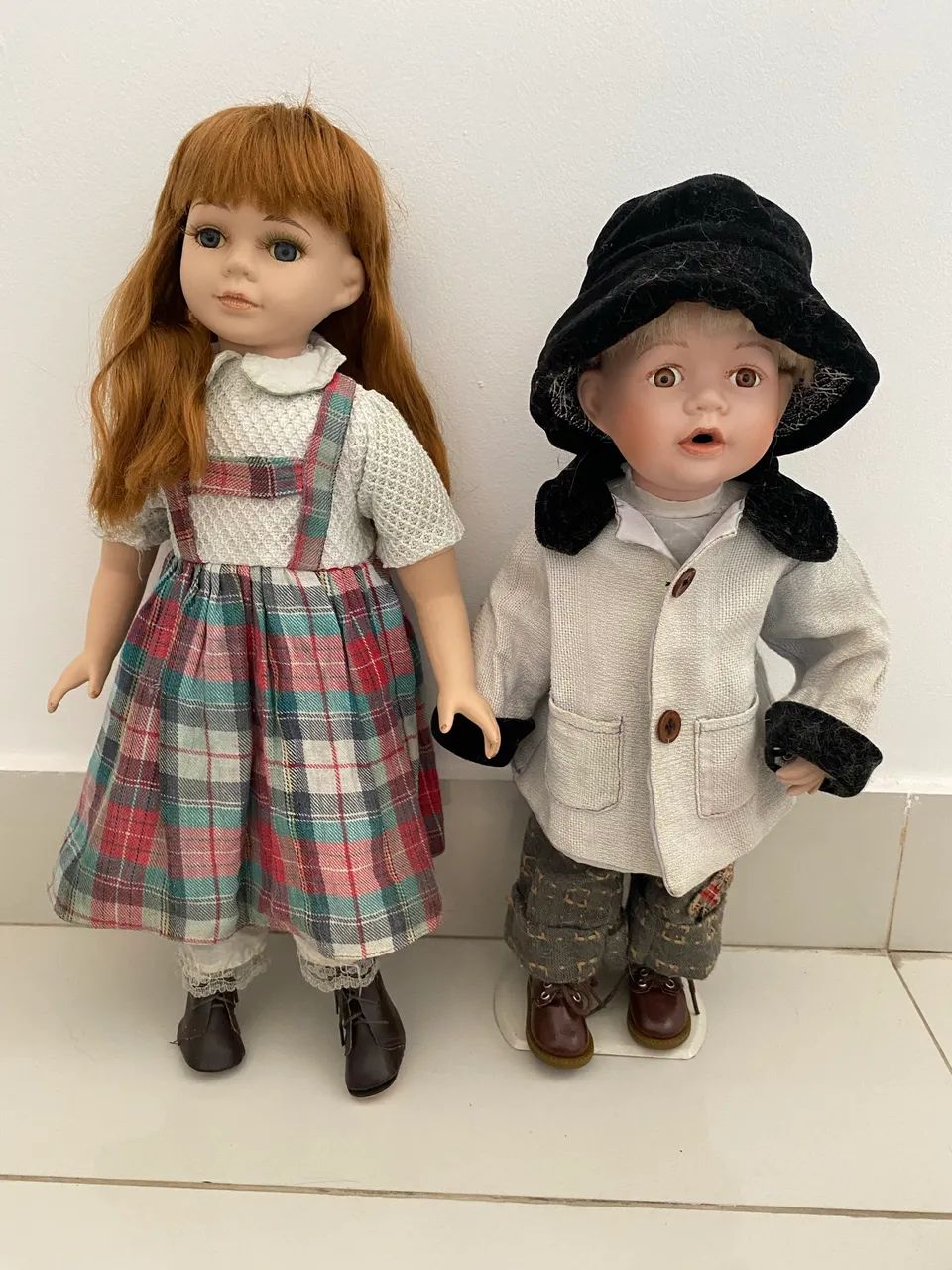 2 Bonecos de porcelana  - Foto 2