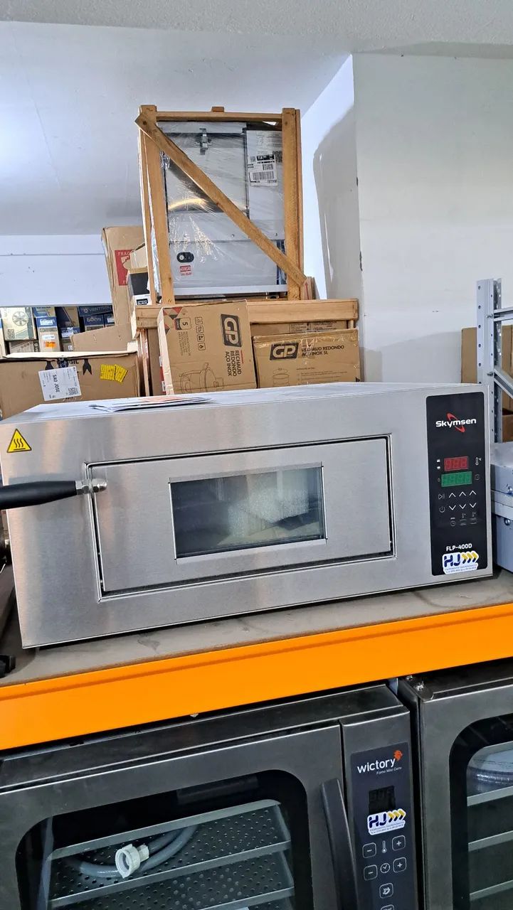 Ac forno lastro elétrico Skymsen Flp400 