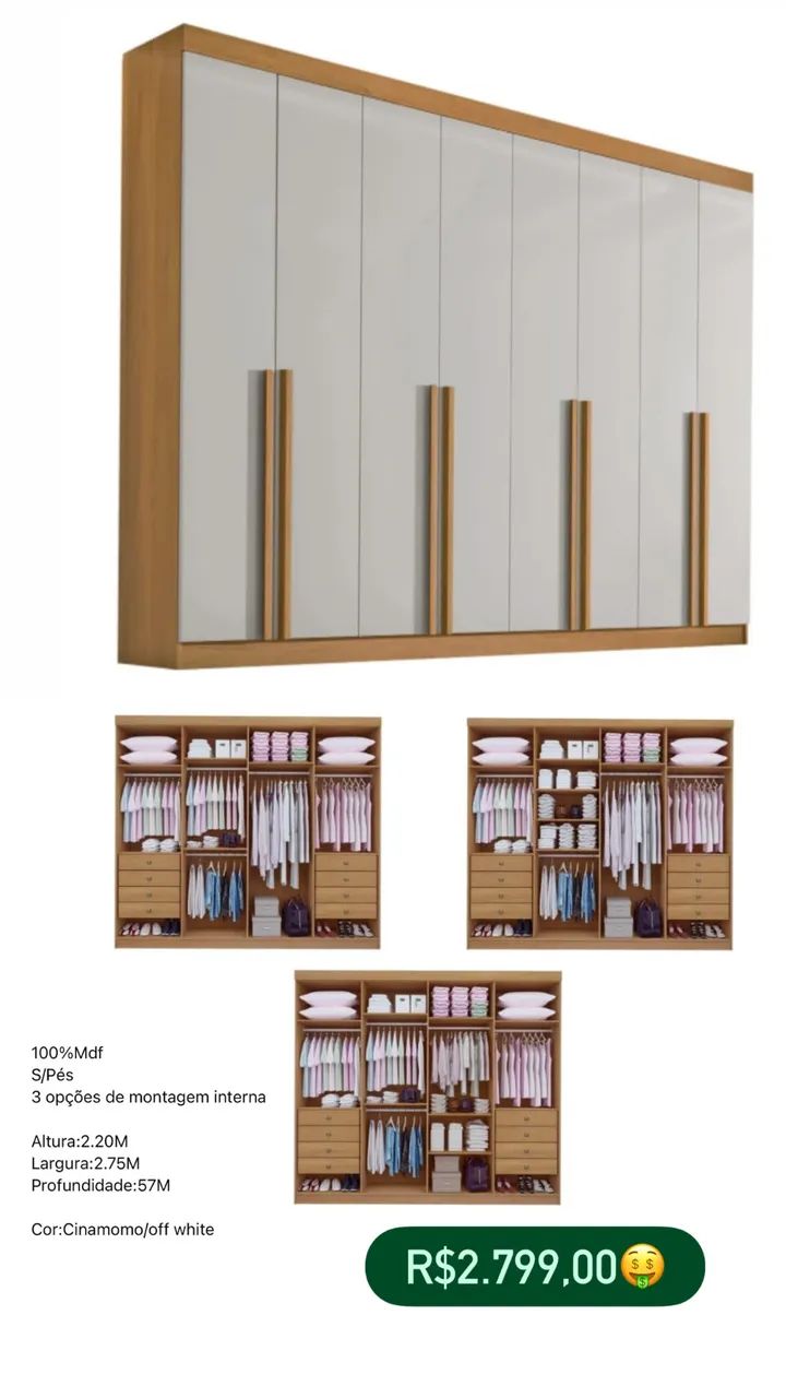 Guarda Roupa F283