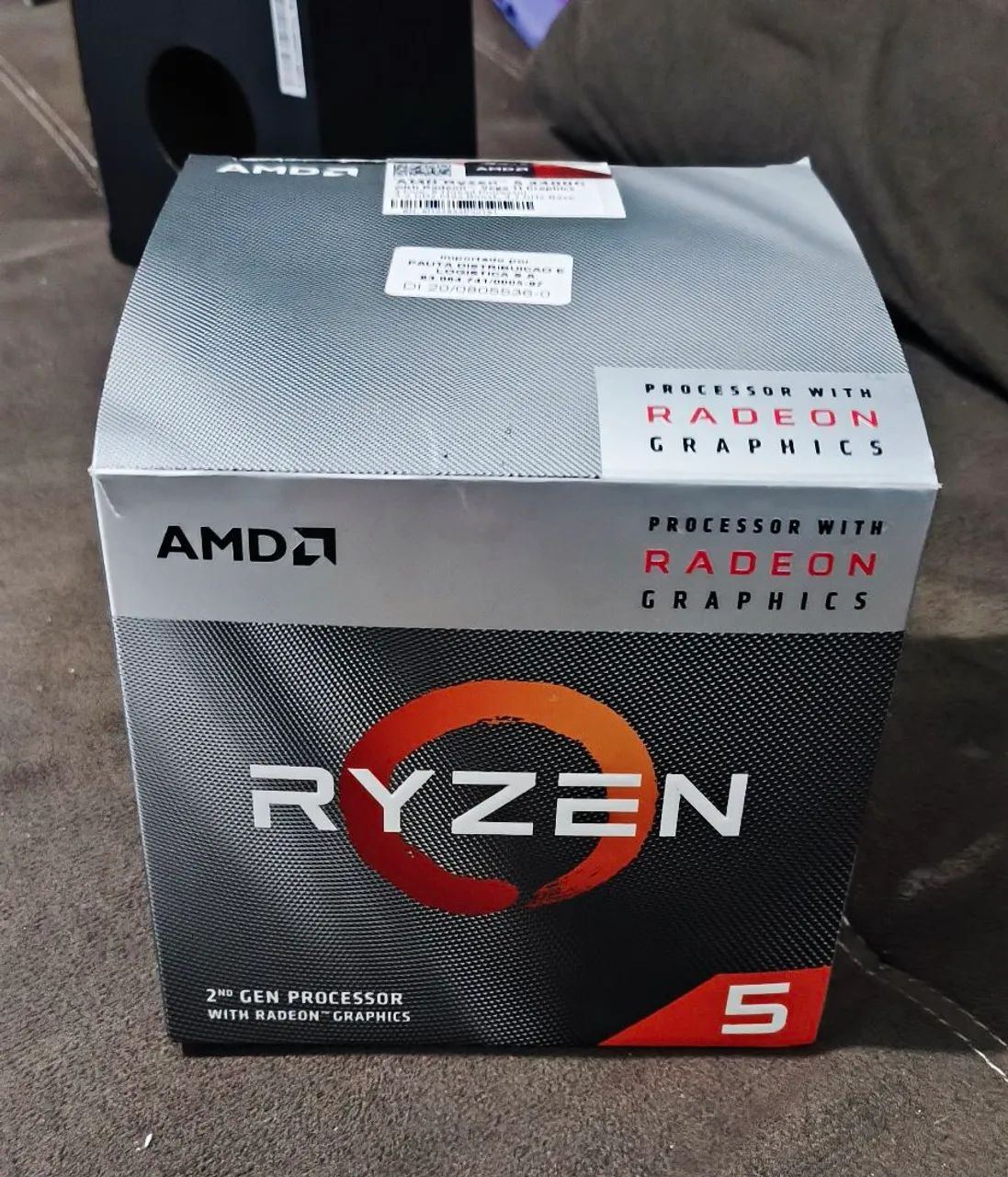 Processador ryzen 5 3400g + placa mãe 