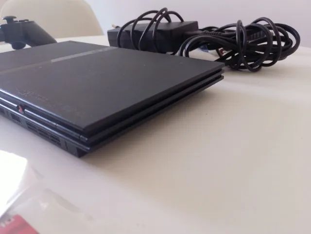 Ps2 Slim com Leitor Funcionando Perfeitamente + Jogos - Foto 5